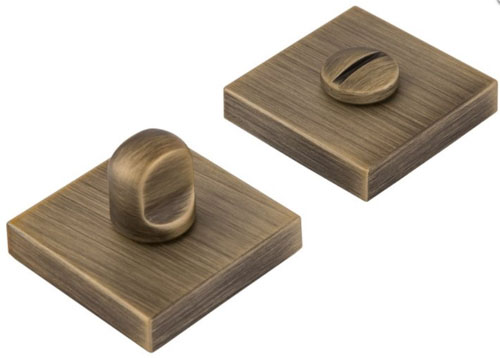 Накладка Forme квадратна розетка WC бронза