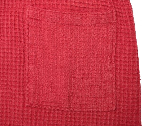 Халат жіночий Stonewashed вафля р. M червоний 