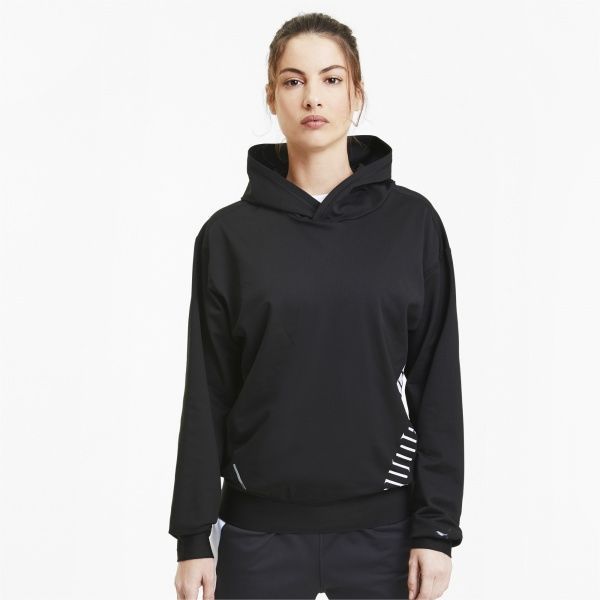 Джемпер Puma Train Stretch Knit Hoodie 51949101 р. L чорний