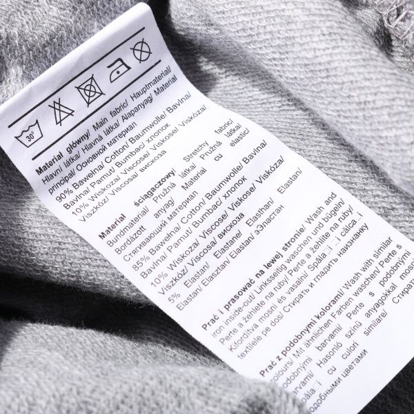 Брюки спортивні LINCOLN&SHARKS 2M3903 р.140 сірий із чорним 