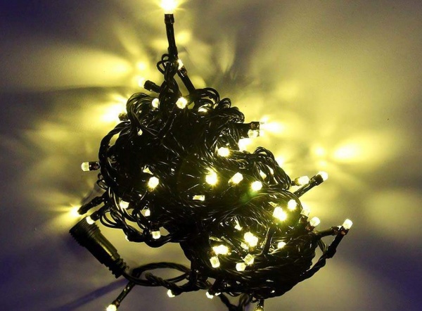 Декоративная гирлянда Джаз Лайт DC-ILD120 встроенный светодиод (LED) 120 ламп 12 м 