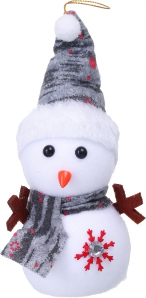 Декоративная подвеска Санта 2 микс 3 вида 20 см в ассортименте