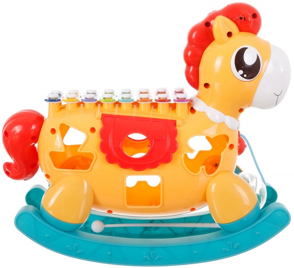 Игрушка музыкальная-сортер Hang Wing Пони 33х12х29 см HW20001847