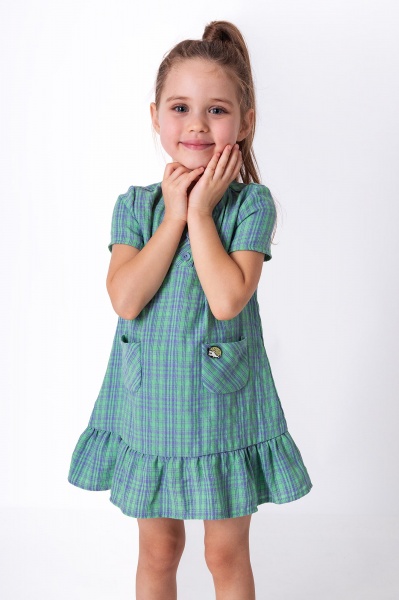 Платье Mevis 4225 р.98 зеленый 