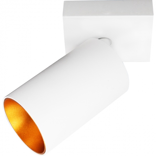 Спот Hopfen GU10 білий/золото CLN 117-1 WHG 