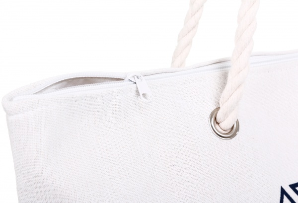 Сумка пляжна AVL Summer 35x45x14 біло-синій