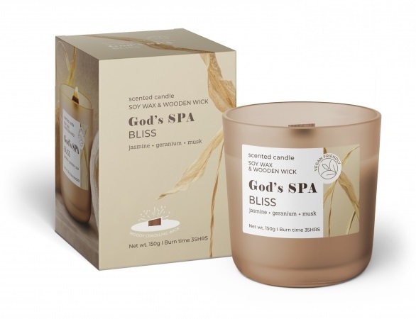 Свічка у склянці Божественне СПА (скло 150 г) Bartek Candles