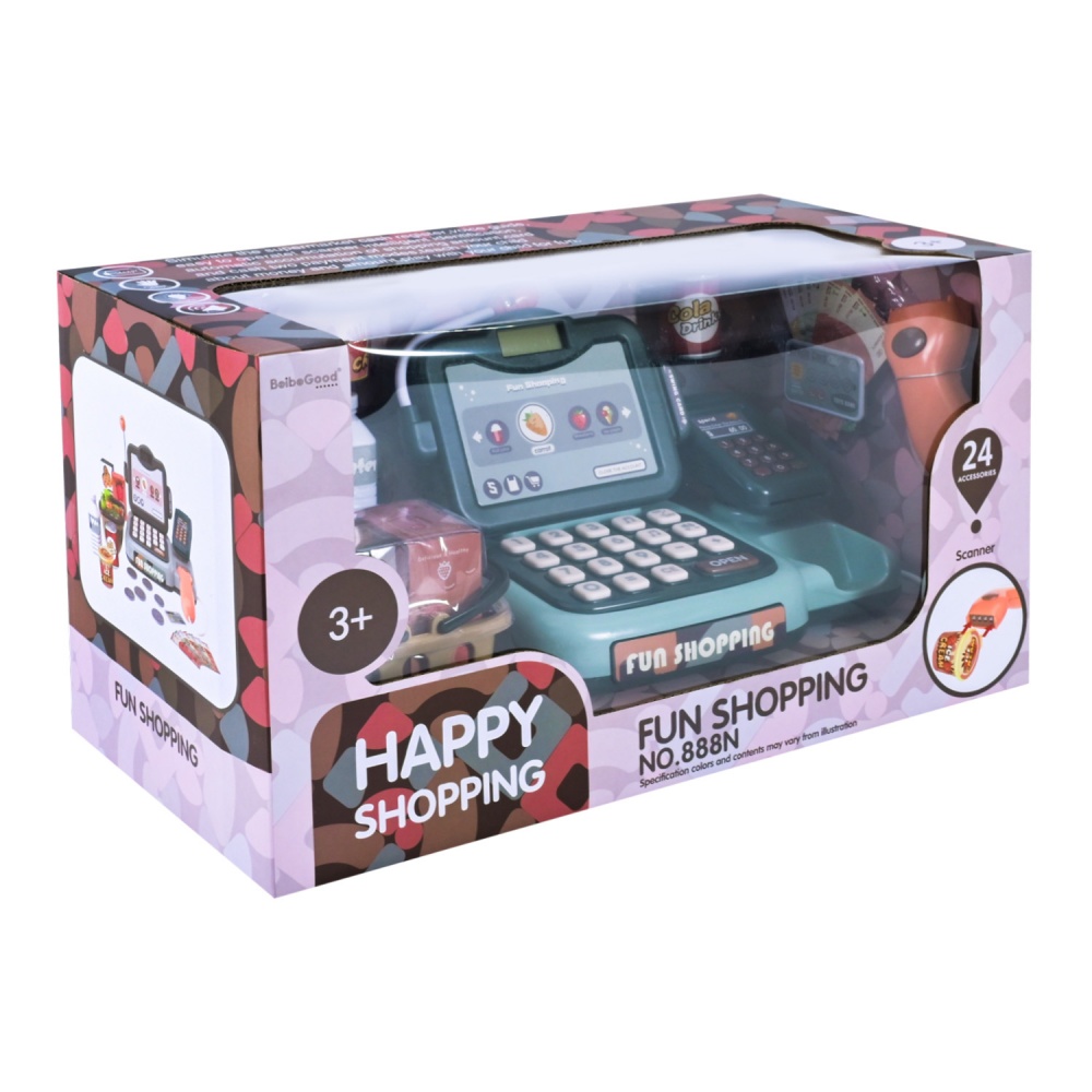 Кассовый аппарат Shantou с аксессуарами 888N