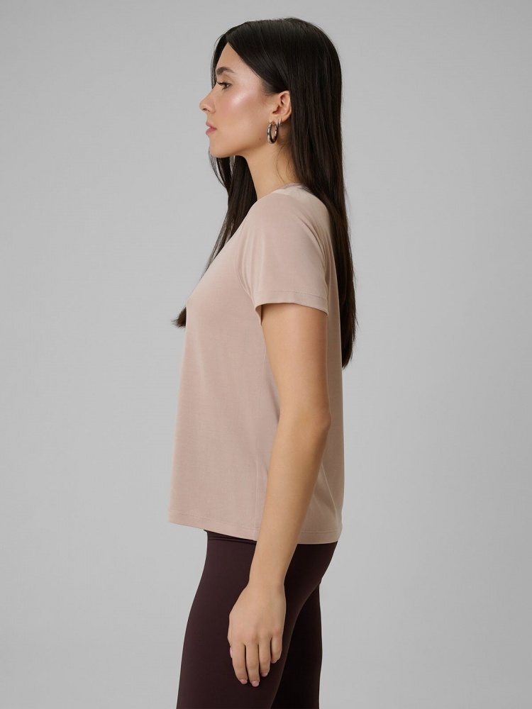 Футболка 4F TSHIRT F2773 4FWSS26TTSHF2773-83S р.M бежевий