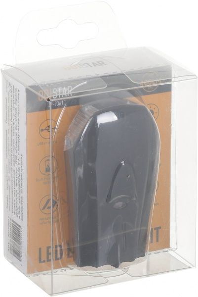 Фонарь велосипедный LP Electro ODISTAR LP-9361C черный 