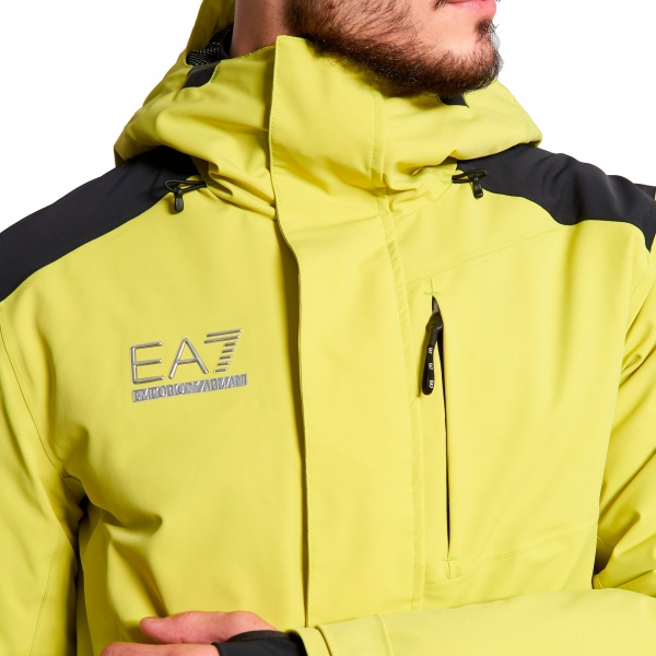 Куртка EA7 WOVEN BOMBER JACKET 6GPG08-PNQ7Z-1874 р.XL салатовий