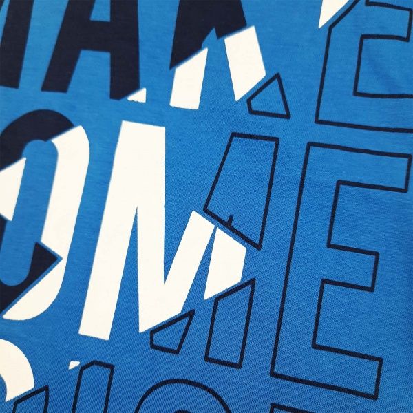 Футболка для хлопчика AKKU Make Some р.128 блакитний 9064 