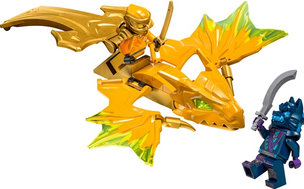 Конструктор LEGO NINJAGO Атака воссталого дракона Арина 71803