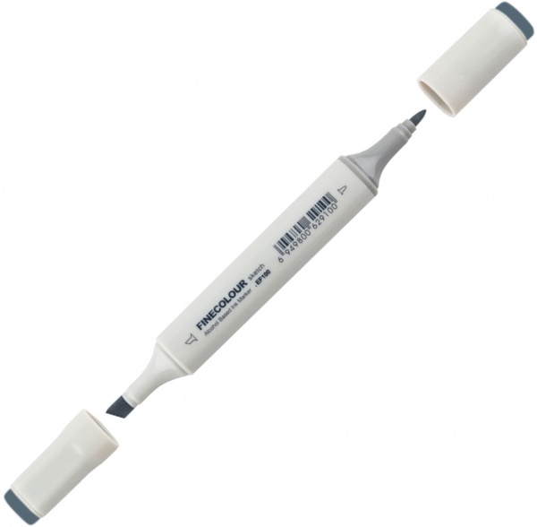 Маркер спиртовий FINECOLOUR Sketch EF100-89 сіро-синій №8 