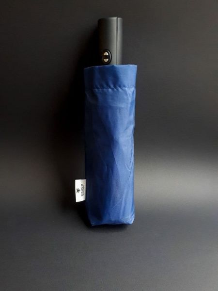 Зонт KRAGO с двойным куполом черно-синий 