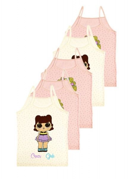 Майка детская для девочки Donella 43714LO р.110-116 в ассортименте 