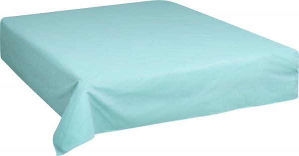 Простынь Моно 240x220 см тиффани 