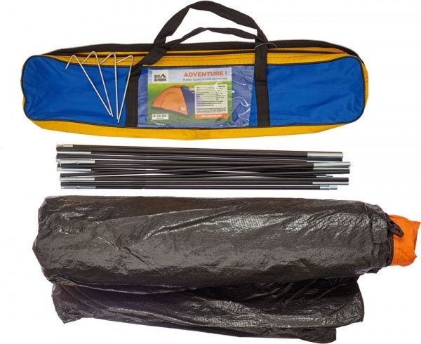Палатка SKIF Outdoor Adventure I orange-blue 389.00.84