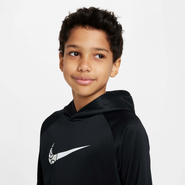 Світшот Nike TF PO HOODIE GFX BBLL DQ9066-010 р. XL чорний