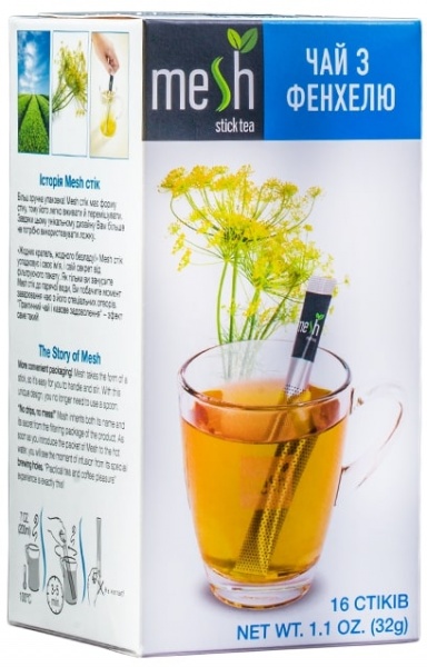 Чай MESH с фенхелем 16 шт. 32 г 