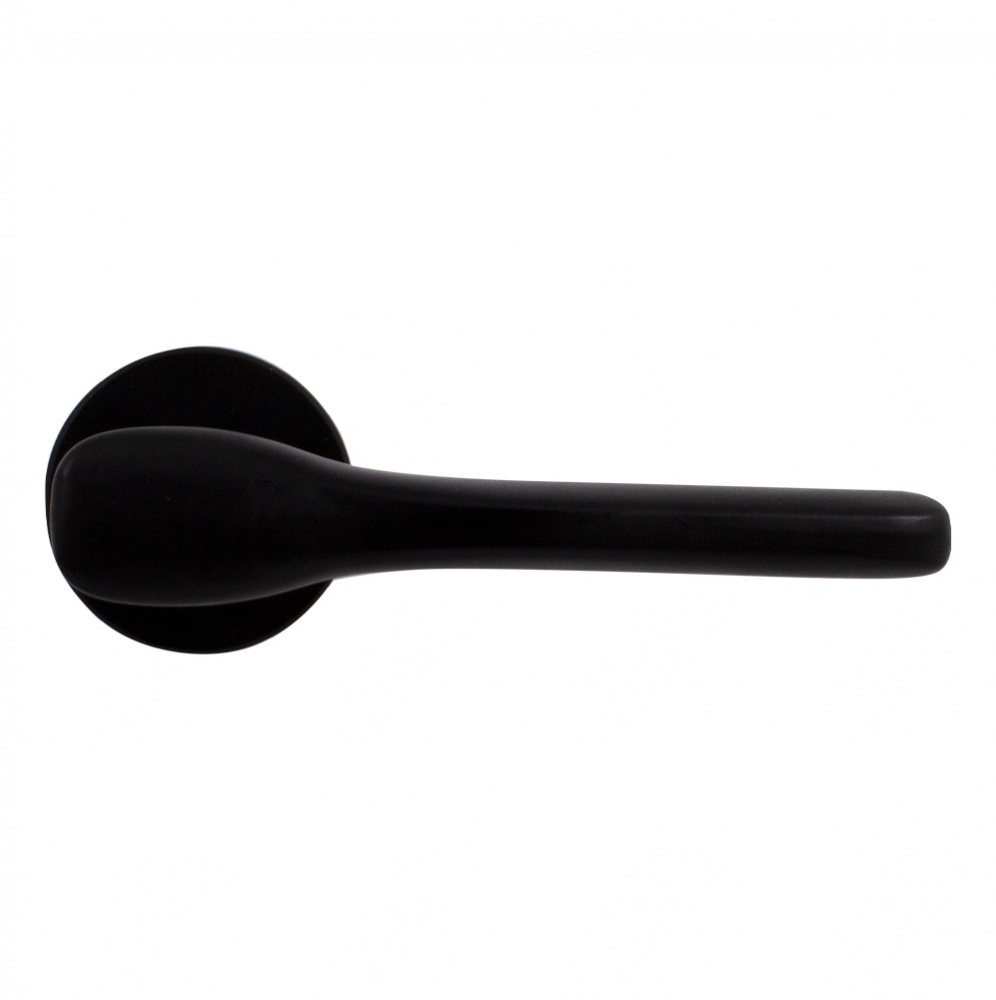 Ручка на розетке PROTECT Time матовый черный