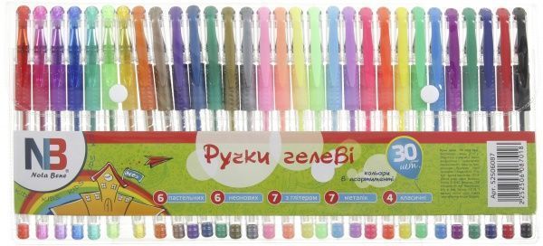 Набор ручек гелевых Nota Bene 30 шт. MP59870 