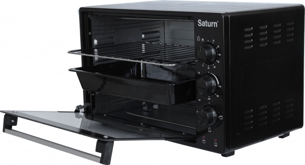Електрична піч Saturn ST-EC3401 Black 