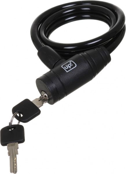 Замок велосипедный UP! (Underprice) FBC108-Bk SS20 черный 