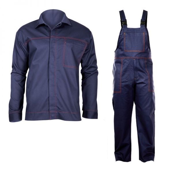 Костюм сварщика Lahti Pro р. M рост 1-2 L4140322 синий
