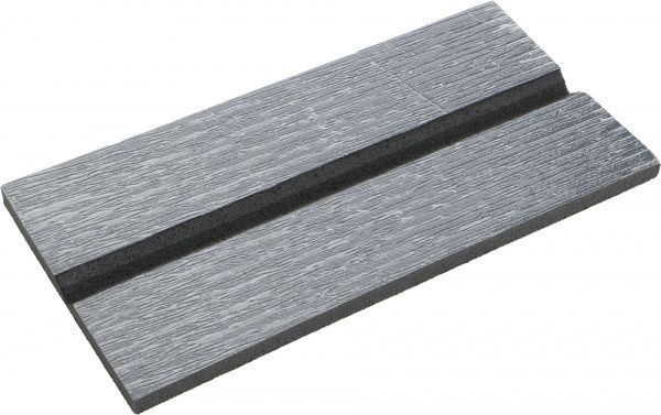 Демпферна стрічка кутова 490x250x20 мм жовто-чорна