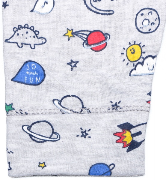 Пижама детская для мальчика Фламинго 109-307 р.86 меланж 