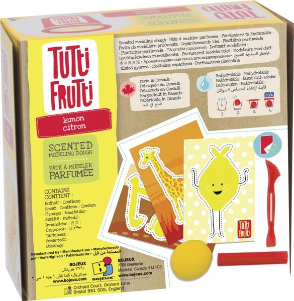 Мини-набор для лепки Tutti-Frutti Лимон BJTT14902