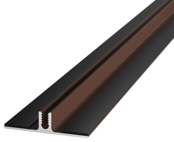 Профиль соединительный АЛЮПРО база (АПБ) 50х12,5мм x 3,05м коричневый 