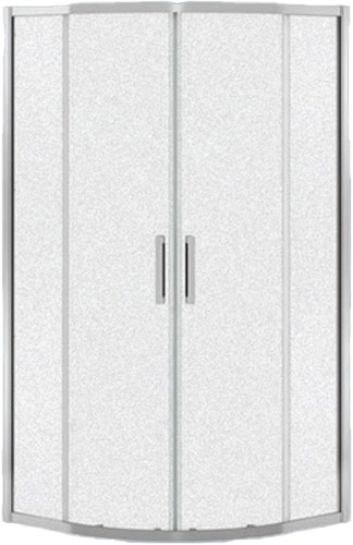 Душове огородження напівкругле 90х90х190 см grape (ST90G)