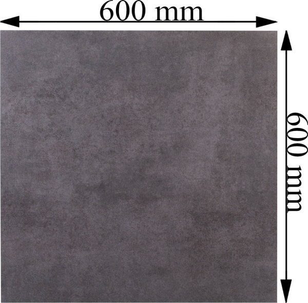 Плитка Allore Group Concrete Anthracite F PC R Mat 60x60 (57,6) 1 
