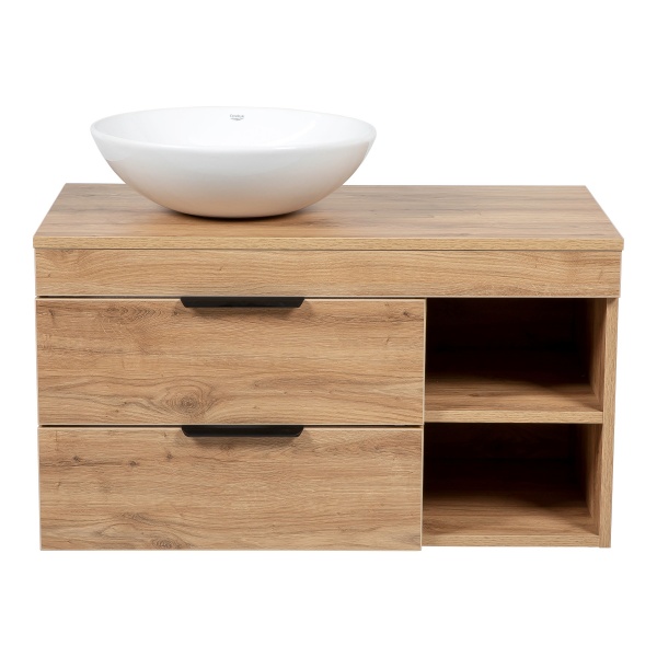 Тумба підвісна Aqua Rodos Атланта 90 см з умивальником Zero