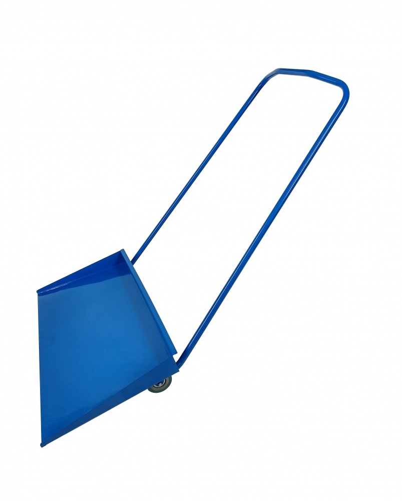 Скрепер цельная металлический на колесах L размер ковша 765 мм