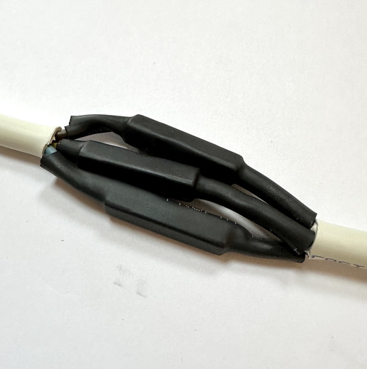 Муфта термоусадкова EMT з клемою WAGO (2773-2401) 3 шт. поліолефін 22-2401У-WT3