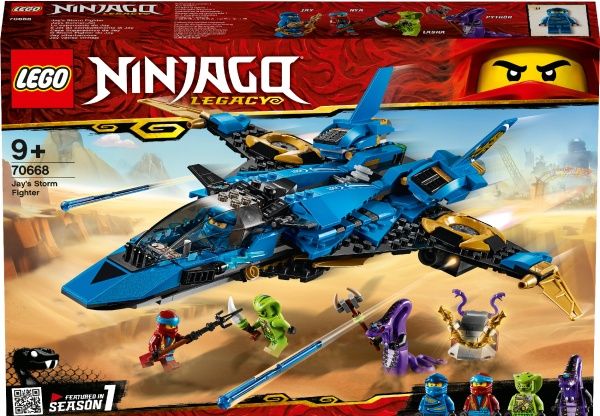 Конструктор LEGO Ninjago Штормовий винищувач Джея 70668