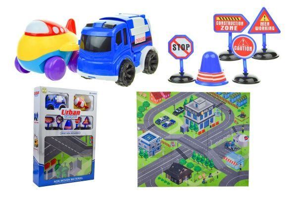 Игровой набор Shantou коврик детский с машинками MY9402A