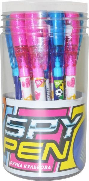 Ручка шариковая YES Шпион цвет в ассортименте 411914 
