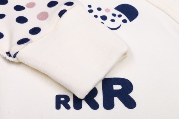 Боді дитяче для хлопчика Baby Veres Leo коса застібка р.56 синій 