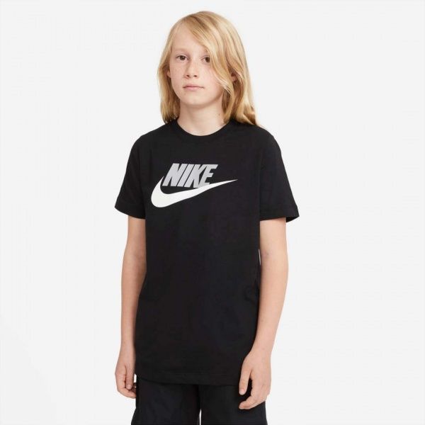 Футболка Nike B NSW TEE FUTURA ICON TD AR5252-013 XS черный