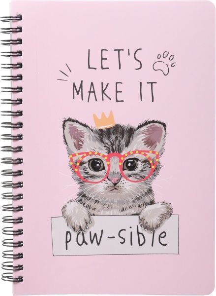 Блокнот Современные коты в бизнесе 21x15 см