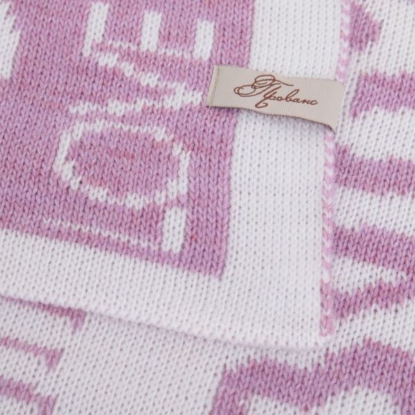 Плед Аrt Knit Big Love 130x170 см рожевий 