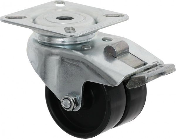 Колесо поворотне з гальмом 2975 UOO 050 P40 TENTE 