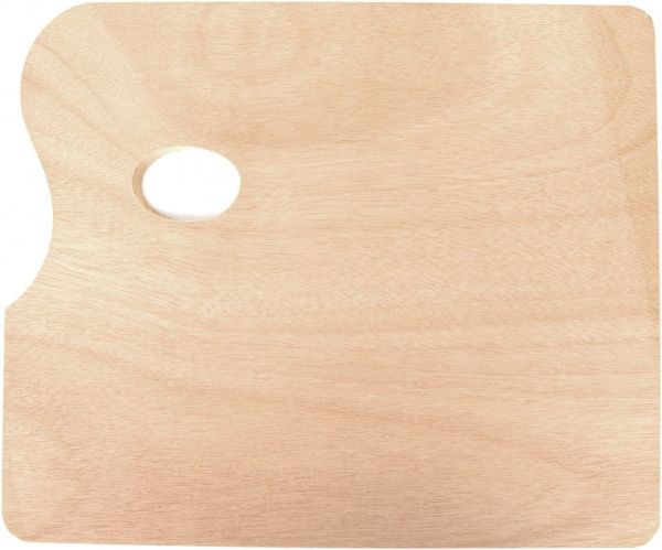 Палітра дерев'яна прямокутна 25*30 D.K.ART&CRAFT