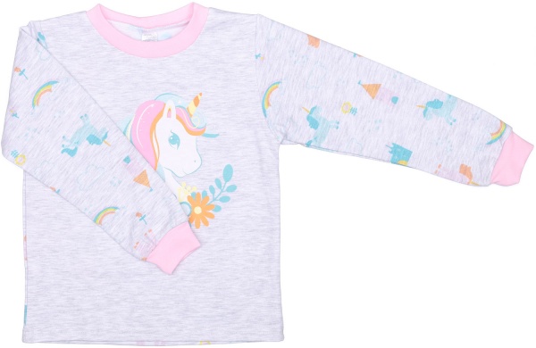 Піжама дитяча для дівчинки Татошка 0102271едс р.116 сірий 