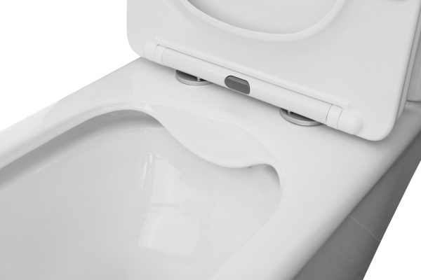 Унитаз-компакт EGO BRAVE NEW 3/6 л с сиденьем S/С Slim