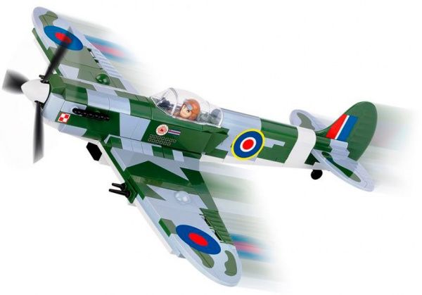 Конструктор Cobi Вторая Мировая Война Самолет Спитфайр COBI-5512